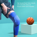 Compression Knee Sleeve – Long Leg Brace Support for Basketball and Running