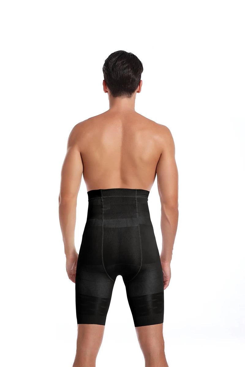 Men Tummy Control Shapewear – High Waist Compression Briefs for Body Slimming