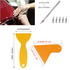 Vinyl Wrapping Tool Kit – Professional Squeegees for Car Window Tinting