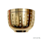 Copper Feng Shui Blessing Bowl – Mini Decorative Statue for Meaningful Gifts