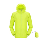 Waterproof Hiking Jacket – Unisex Quick Dry Windbreaker for Outdoor Trekking