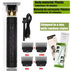 Cordless Electric Hair Trimmer – Professional Barber Shaver for Men