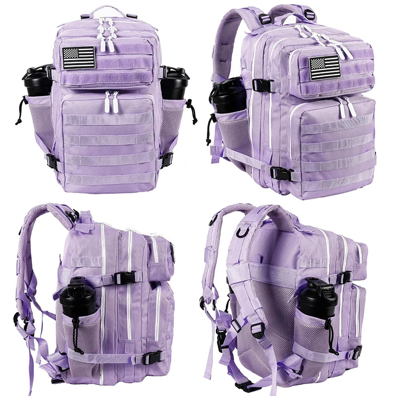 35L Tactical Gym Backpack – Durable Sports Rucksack for Fitness and Travel