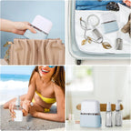 4-in-1 Travel Bottle Set – Leak Proof Refillable Containers for Toiletries