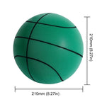 Silent Foam Basketball – Lightweight Elastic Sports Toy for Kids Indoor Play