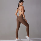 Tummy Control Bodysuit – Push-Up Sculpting Shapewear for Gym Fitness