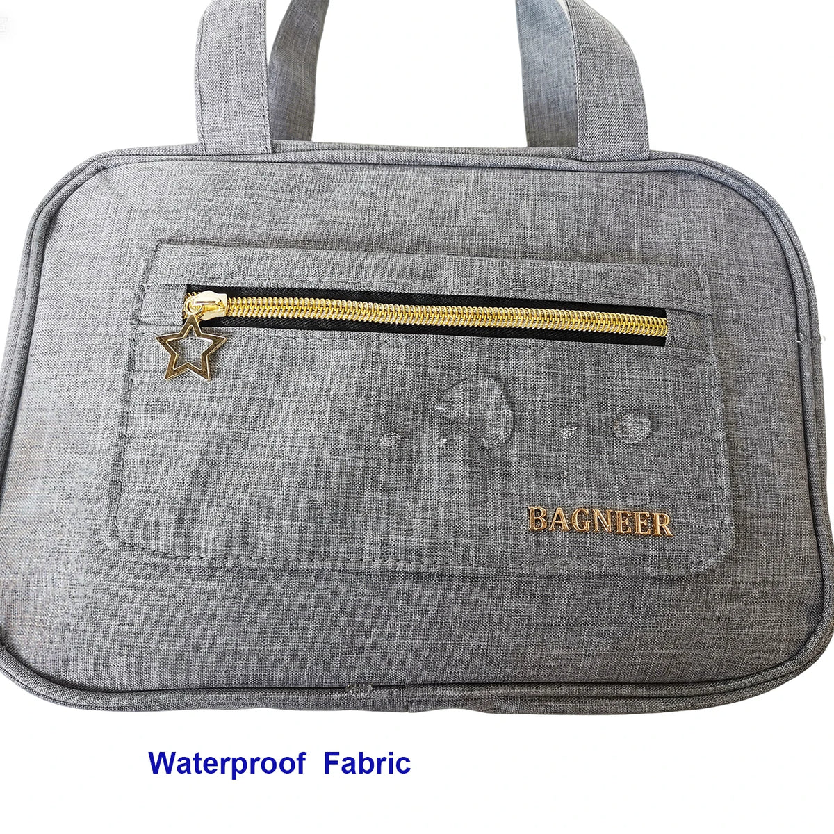 Foldable Toiletry Bag – Waterproof Travel Organizer for Cosmetic Storage