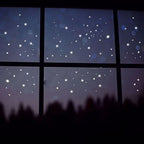 Luminous Star Wall Stickers – Glow in the Dark Vinyl Decor for Kids Rooms