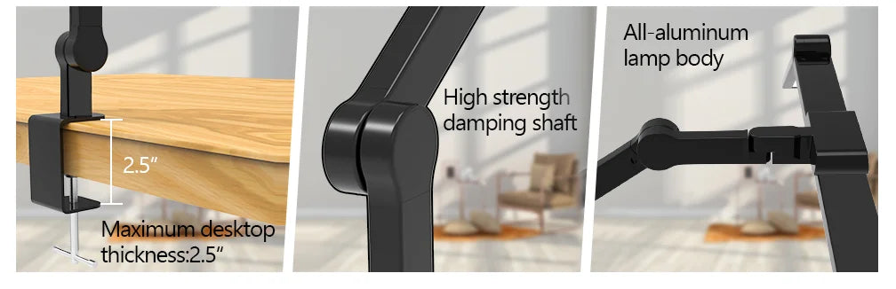 LED Architect Desk Lamp – Adjustable Brightness for Home Office Workspace