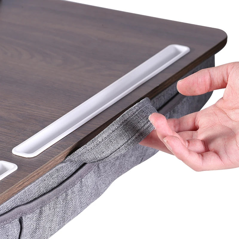 Portable Laptop Lap Desk – Soft Cushion Tray for Student Dormitory Study