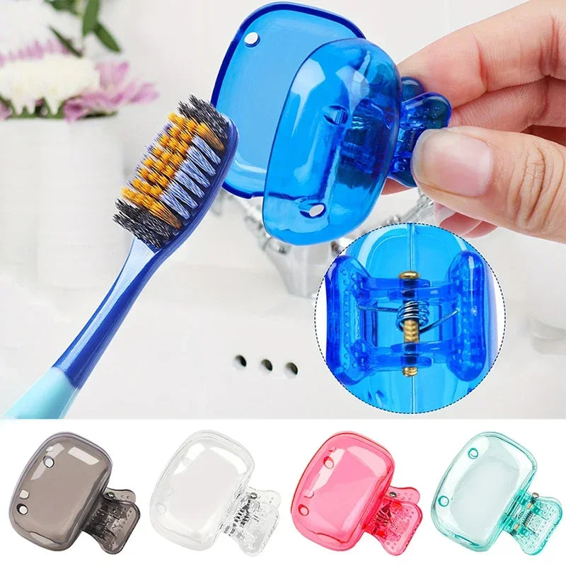Portable Plastic Toothbrush Covers – Protective Cap Case for Travel