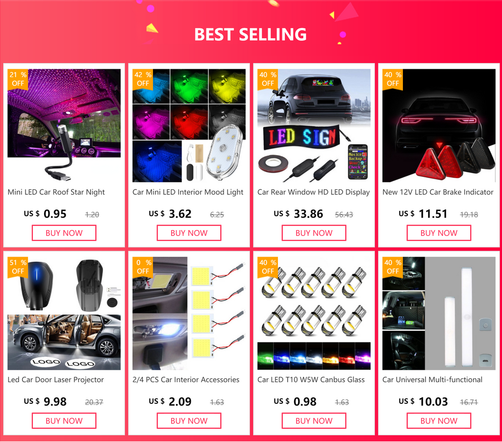 USB LED Star Projector – Adjustable Galaxy Atmosphere Lamp for Car Interior