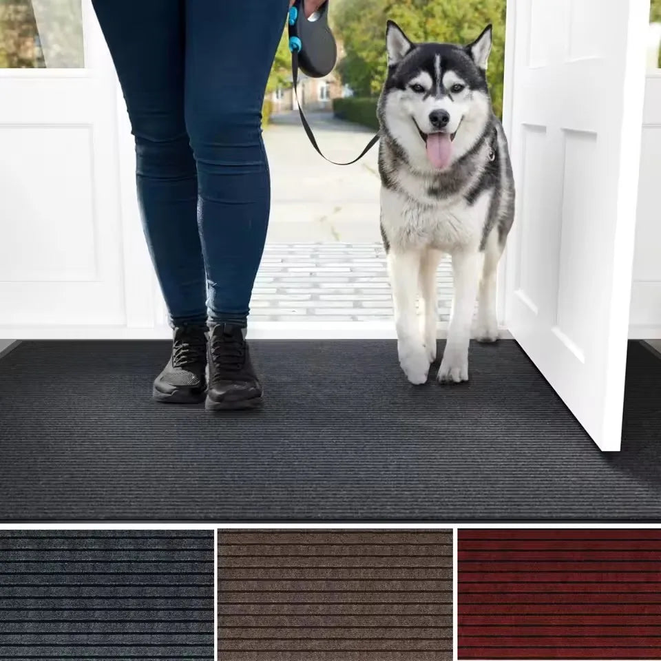 Non-Slip Floor Mat – Stain Resistant Doormat for Indoor Outdoor Home Entrance