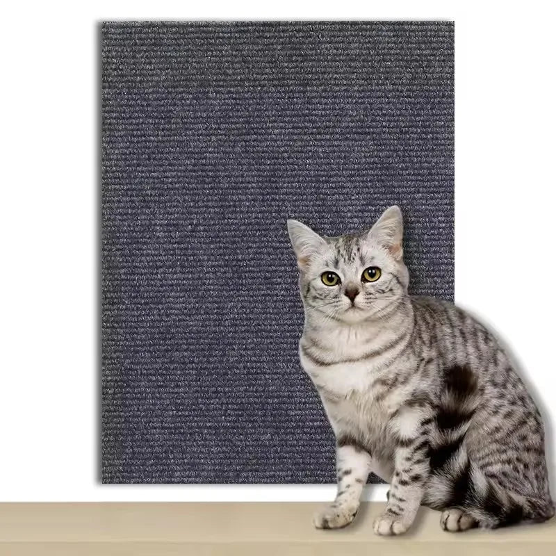 Self-Adhesive Cat Scratch Mat – Trimmable Carpet Protector for Sofa Furniture
