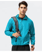 Waterproof Windbreaker Jacket – Sun Protection for Outdoor Hiking and Fishing