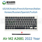 Replacement Keyboard Keycaps – MacBook Air 13.6-Inch M2 Laptop Repair