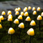 Mushroom Solar String Lights – LED Fairy Garden Decor for Outdoor Landscapes