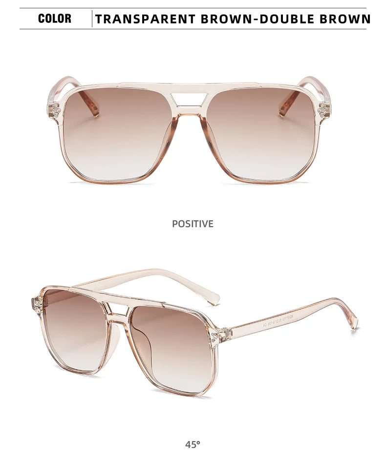 Vintage Square Mirror Sunglasses – Retro Fashion Eyewear for Women