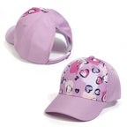 Adjustable Kids Baseball Cap – Sun Protection Hat for Outdoor Summer Travel