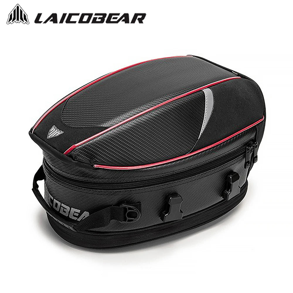 Waterproof Motorcycle Tail Bag – Large Capacity Luggage for Travel