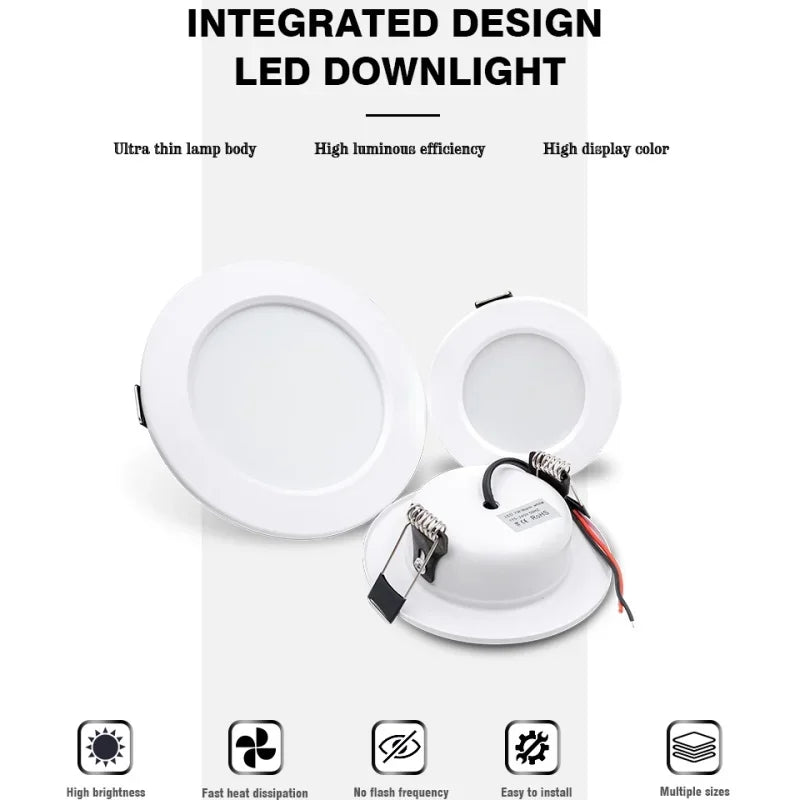LED Recessed Downlight – Energy Efficient Spotlight for Ceiling Lighting