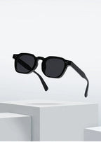 Vintage Rivet Oval Sunglasses – Leopard Anti Blue Light Frames for Men and Women