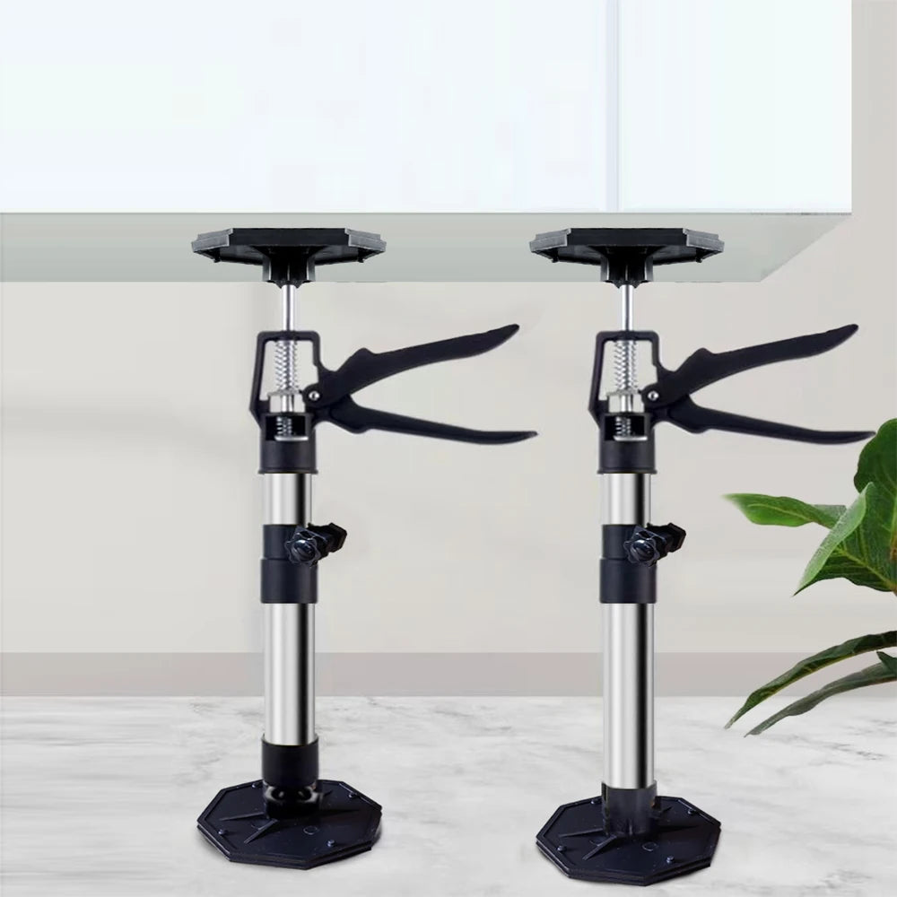 Adjustable Steel Support Rod – Heavy Duty Cabinet Jack for Drywall Installation
