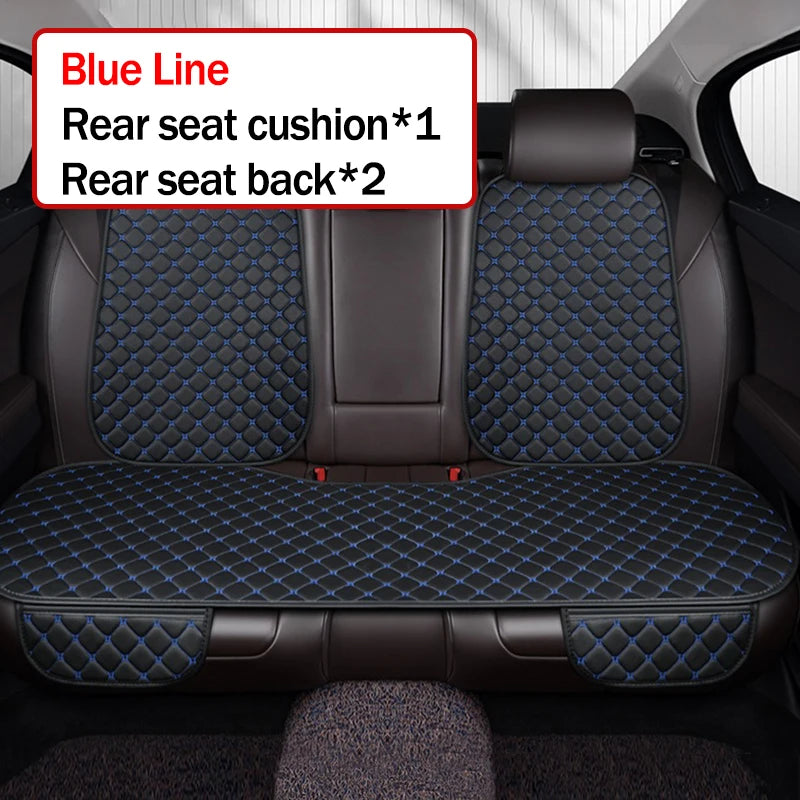Universal PU Leather Car Seat Cover – Minimalist Soft Cushion for Auto Interior