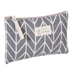 Canvas Small Cosmetic Bag – Portable Makeup Organizer for Travel