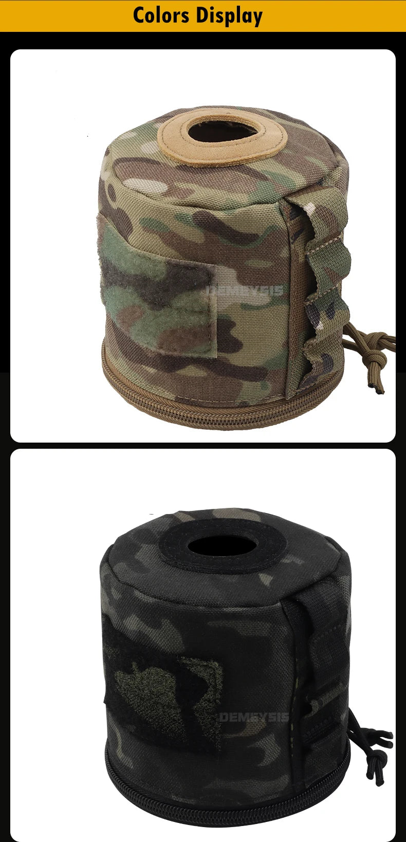 Molle Tissue Dispenser – Tactical Roll Paper Storage for Outdoor Hunting