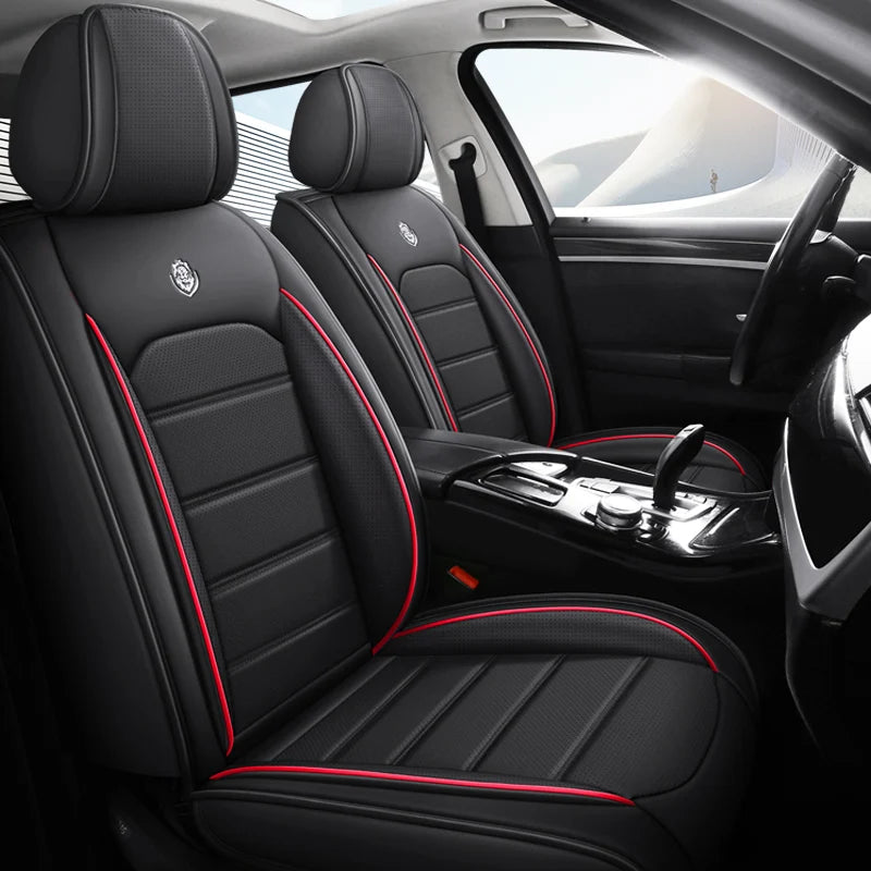 Universal Front Car Seat Covers – Durable Breathable Protector for SUVs Sedans