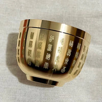 Copper Feng Shui Blessing Bowl – Mini Decorative Statue for Meaningful Gifts