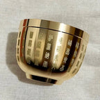 Copper Feng Shui Blessing Bowl – Mini Decorative Statue for Meaningful Gifts