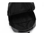 PU Leather USB Charging Laptop Backpack – Large Travel Bag for Men and Students