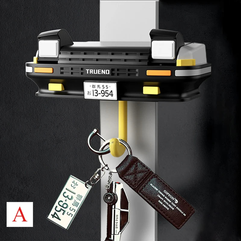AE86 Headlight Wall Key Holder – Automotive Decorative Hook for Car Enthusiasts