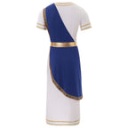 Ancient Greek Toga – Men’s Roman Robe for Halloween Cosplay Costume