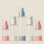 Portable Vacuum Pump Bottle – Refillable Nordic Lotion Dispenser for Travel