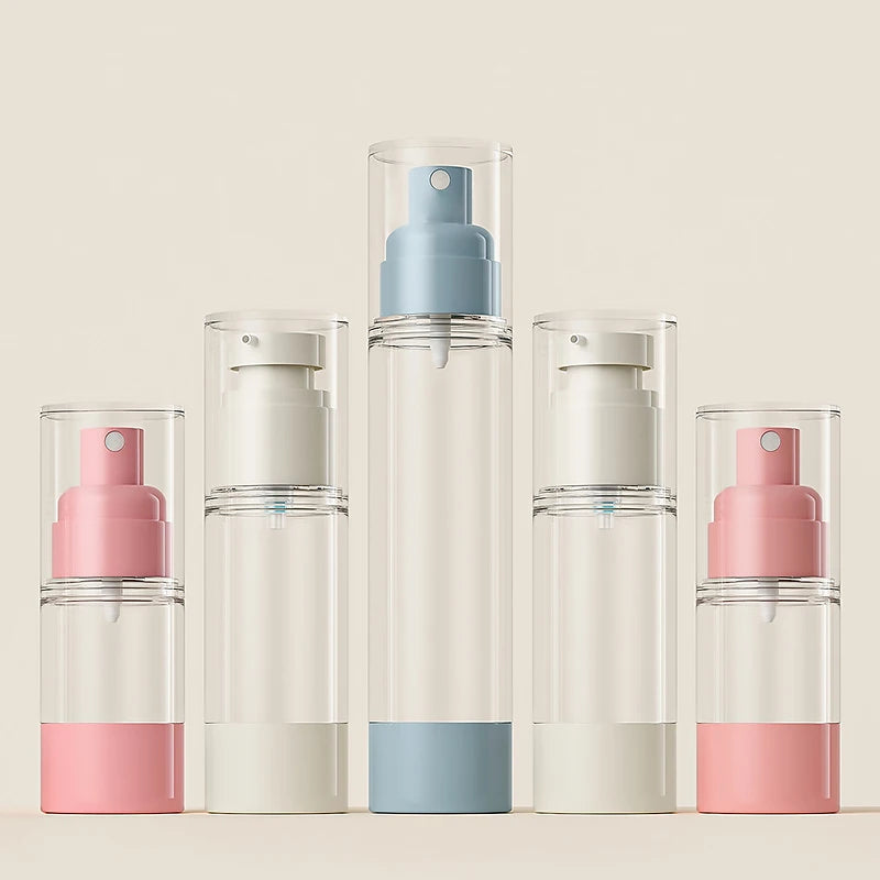 Portable Vacuum Pump Bottle – Refillable Nordic Lotion Dispenser for Travel