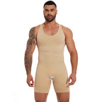 Men Full Body Shapewear – Compression Bodysuit for Tummy Control
