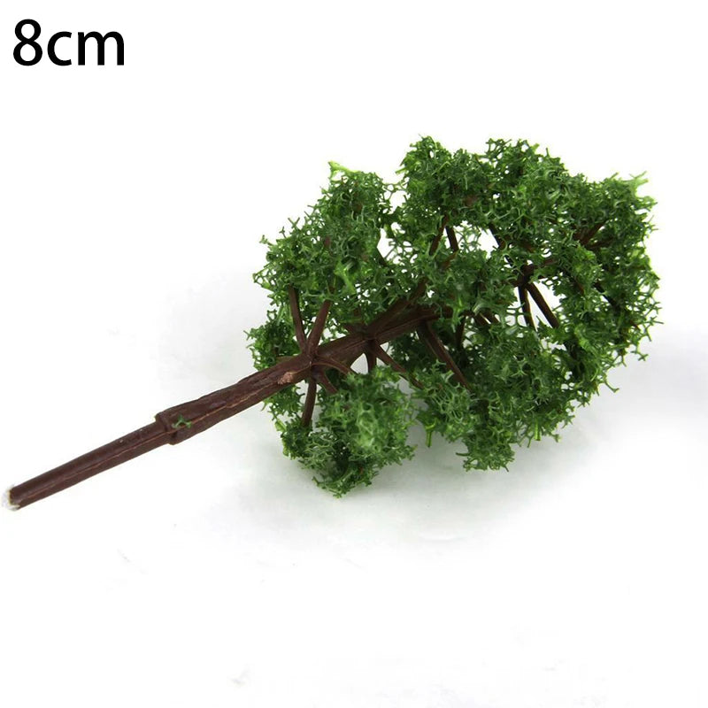 7cm Model Train Trees – Miniature Scenery for Architectural Dioramas