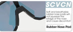 Polarized Cycling Sunglasses – UV400 Sport Eyewear for MTB and Road Biking