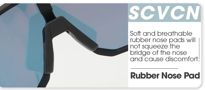 Polarized Cycling Sunglasses – UV400 Sport Eyewear for MTB and Road Biking