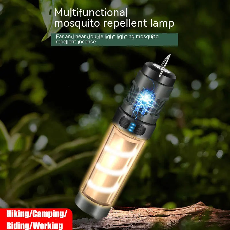 Rechargeable LED Camping Lantern – Mosquito Repellent Light for Outdoor Travel