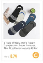 Invisible Cotton Boat Socks – Non-Slip Silicone Ankle Liners for Men