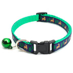 Adjustable Christmas Cat Collar – Snowflake Elk Polypropylene Pet Accessory