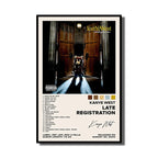 Kanye West Canvas Poster – HD Music Album Art for Home Wall Decor