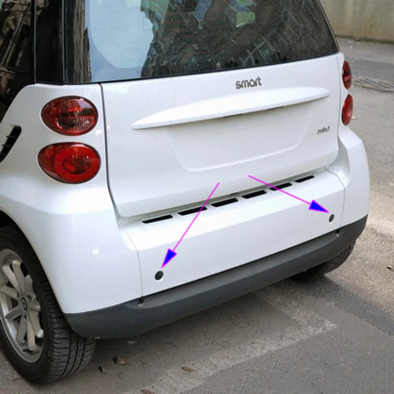 Plastic Tow Hook Cover – Waterproof Exterior Trim for Mercedes Smart Fortwo