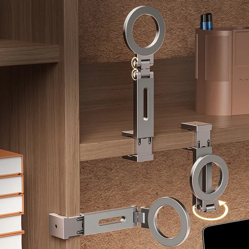 Magnetic Phone Mount – Flexible Hands-Free Holder for Airplane Travel