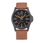 XINEW Nylon Band Quartz Watch – Military Casual Wristwatch for Men