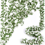 Artificial Silk Rose Vine – 2.5m Floral Garland for Wedding Arch Decoration